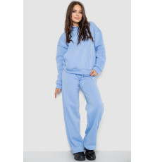 Спортивный костюм женский на флисе, цвет голубой, 241R2001-2