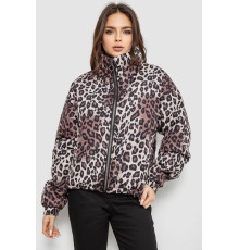 Куртка женская демисезонная, цвет леопардовый, 102R5273-1