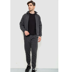 Спорт костюм мужской на флисе, цвет темно-серый, 244R967