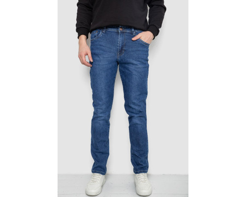 Джинсы мужские демисезонные, цвет синий, 243R8051