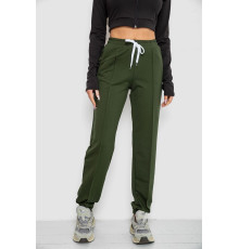 Спорт штани женские, цвет хаки, 247R4670-1