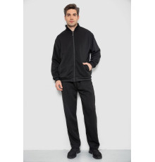 Спортивний костюм чоловічий на флісі, колір чорний, 244R981-LH Спортивний костюм чоловічий на флісі, колір чорний, 244R981-LH