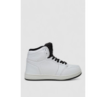 Кросівки чоловічі зимові на хутрі, колір біло-чорний, 248RH1010-24