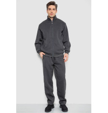 Спортивный костюм мужской на флисе, цвет темно-серый, 244R981-LH