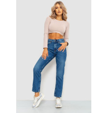 Джинси жіночі MOM, колір синій, 233R1810068