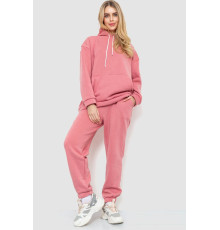 Спорт костюм женский на флисе, цвет пудровый, 214R104