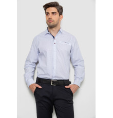 Сорочка чоловіча з принтом, колір білий, 214R7172