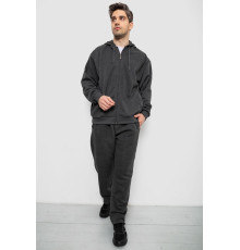 Спортивный костюм мужской на флисе, цвет серый, 244R917