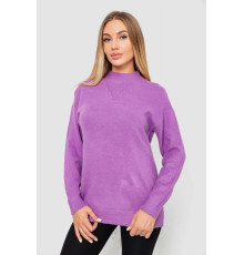 Свитер женский шерстяной, цвет сиреневый, 244R0390