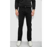 Джинсы мужские, цвет черный, 244RW21