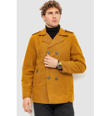 Пиджак мужской однотонный, цвет горчичный, 182R15172
