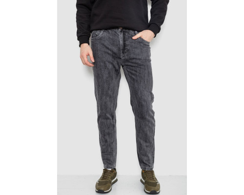 Джинсы мужские демисезонные, цвет серый, 243R8131