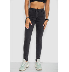 Джинси жіночі демісезонні, колір сірий, 244R2021-18