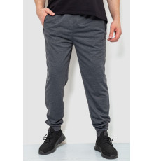 Спортивні штани чоловічі, колір темно-сірий, 244R4779