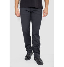 Брюки классические мужские, цвет черный, 244RFH313-1