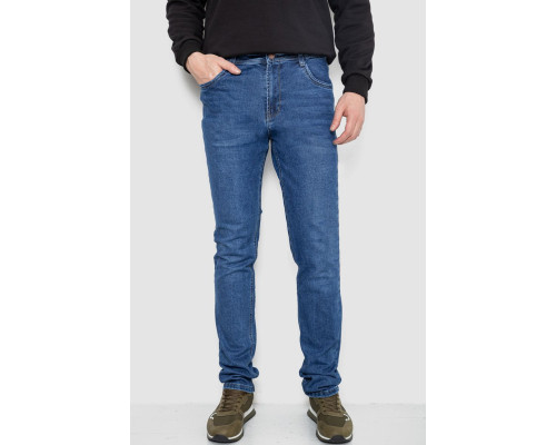Джинси чоловічі демісезонні, колір синій, 243R8048