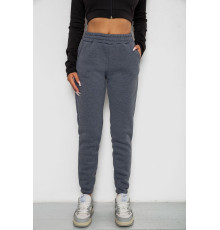 Спортивные штаны женские на флисе, цвет серый, 238R57012 Спортивные штаны женские на флисе, цвет серый, 238R57012