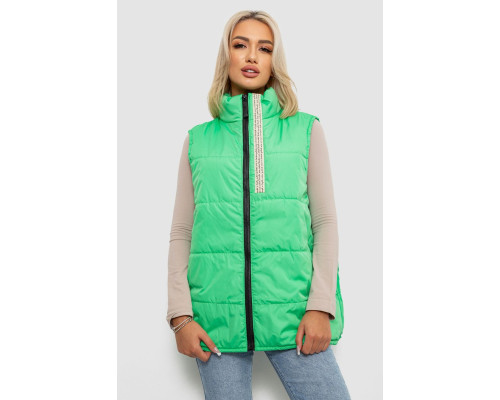 Жилет жіночий демісезонний, колір салатовий, 257R95
