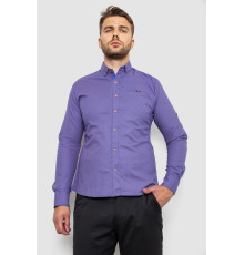 Рубашка мужская с принтом, цвет фиолетовый, 214R16286 Рубашка мужская с принтом, цвет фиолетовый, 214R16286