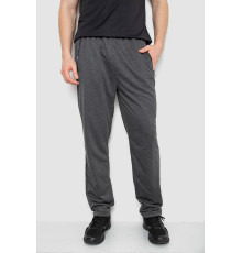 Спортивные штаны мужские, цвет темно-серый, 244R401