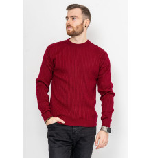 Свитер мужской, цвет бордовый, 161R880