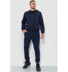 Спорт костюм чоловічий двонитка, колір темно-синій, 119R200-5