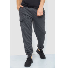 Спорт чоловічі штани, колір темно-сірий, 244R41206