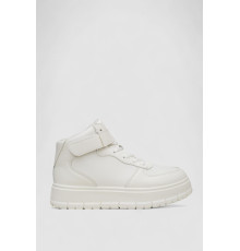 Кроссовки женские зимние на меху, цвет белый, 248RMB05