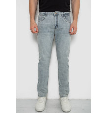 Джинси чоловічі прямі, колір сірий, 244R091220-1