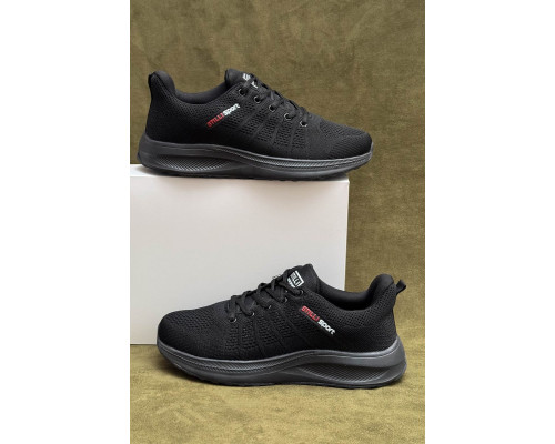 Кросівки чоловічі демісезонні, колір чорний, 248RH195