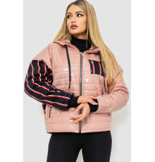 Куртка женская демисезонная, цвет пудровый, 102R5222