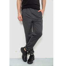 Спорт чоловічі штани, колір темно-сірий, 244R4770