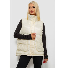 Жилет женские, цвет кремовый, 244R533-1