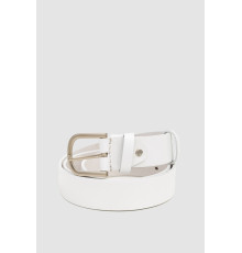 Ремень женский кожаный, цвет белый, 196RL35Y0W3 Ремень женский кожаный, цвет белый, 196RL35Y0W3