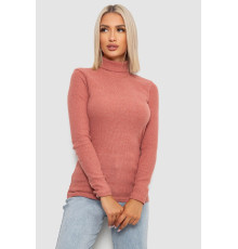 Гольф женский однотонный в рубчик, цвет коралловый, 238R803