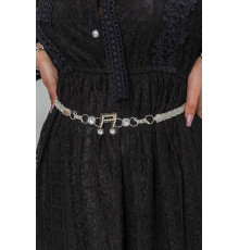 Ремень-цепочка женский, цвет серебристый, 196R10U13W1-6