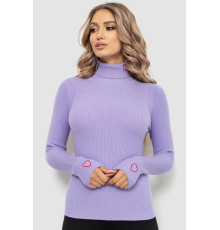 Гольф женский в рубчик, цвет сиреневый, 204R051