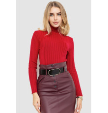 Гольф женский однотонный, цвет бордовый, 204R043