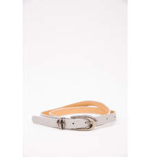 Классический женский ремень, серого цвета, 196RL1510W23