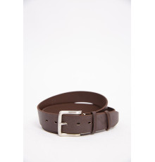 Чоловічий коричневий ремінь, з еко-шкіри, 196R40S1W2