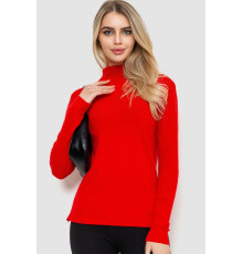 Кофта жіноча однотонна, колір червоний, 244R2302 Кофта жіноча однотонна, колір червоний, 244R2302