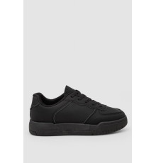 Кеды женские однотонные, цвет черный, 248RAD20