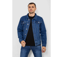 Куртка чоловіча джинсова, колір синій, 244RMA005