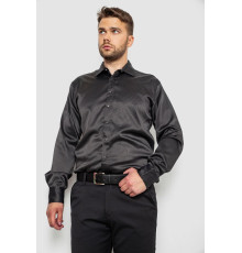 Рубашка мужская, цвет черный, 214R3061 Рубашка мужская, цвет черный, 214R3061