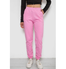 Спортивные штаны женские, цвет розовый, 238R345-1