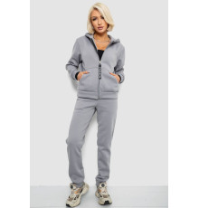 Спортивний костюм жіночий на флісі, колір сірий, 257R86