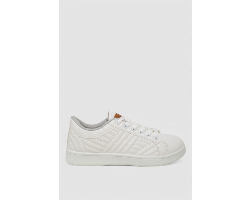 Кеды женские, цвет бело-серый, 248RR71