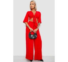 Костюм жіночий, колір червоний, 258R270