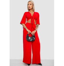 Костюм жіночий, колір червоний, 258R270
