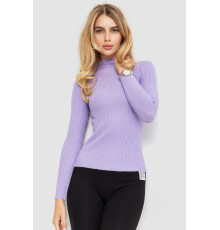 Гольф женский однотонный, цвет сиреневый, 204R016